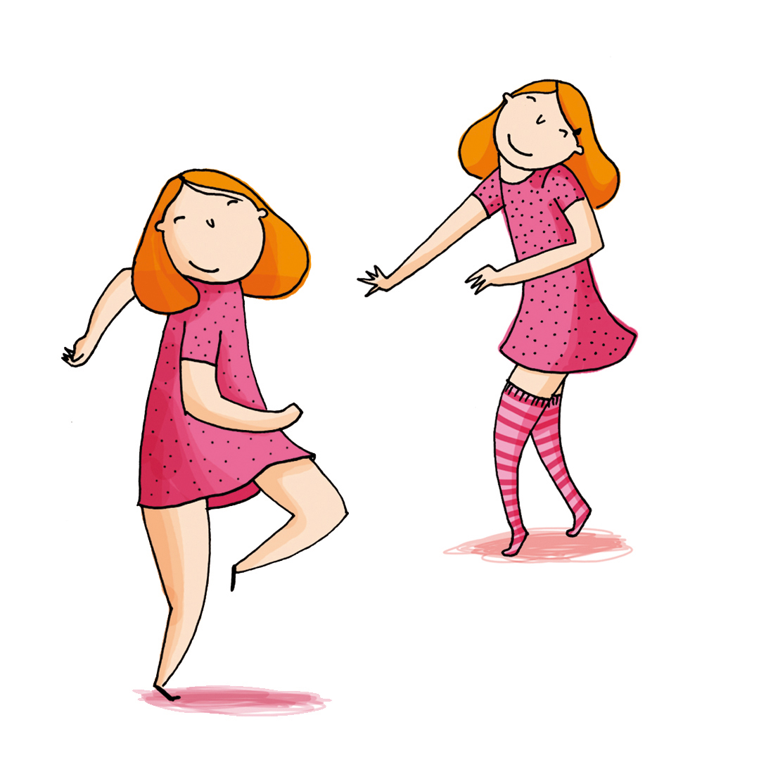 dancing to the moonlight
